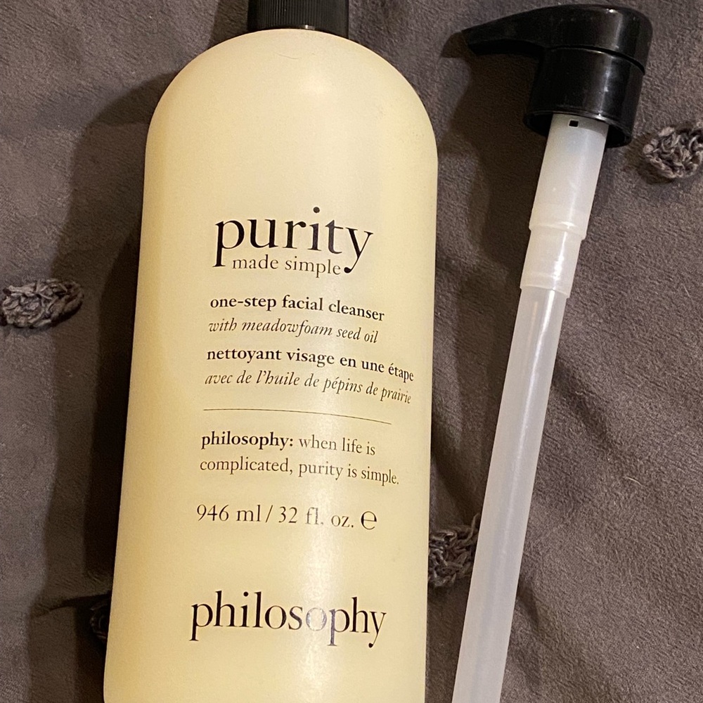 Philosophy facial cleanser